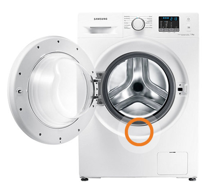 Typenummer Wasmachine