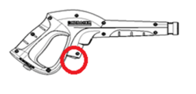 Dit type spuitpistool behoeft geen Adapter-M