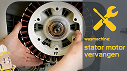 VIDEO-INSTRUCTIE: Hoe vervang ik de stator motor van mijn wasmachine?
