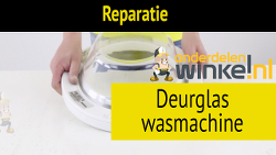 VIDEO-INSTRUCTIE:  Hoe vervang ik het glas van mijn wasmachine deur?