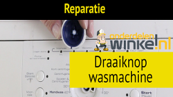 VIDEO-INSTRUCTIE:  Hoe vervang ik de draaiknop van mijn wasmachine