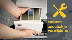 VIDEO-INSTRUCTIE: Hoe vervang ik het zeepbakje van mijn wasmachine?